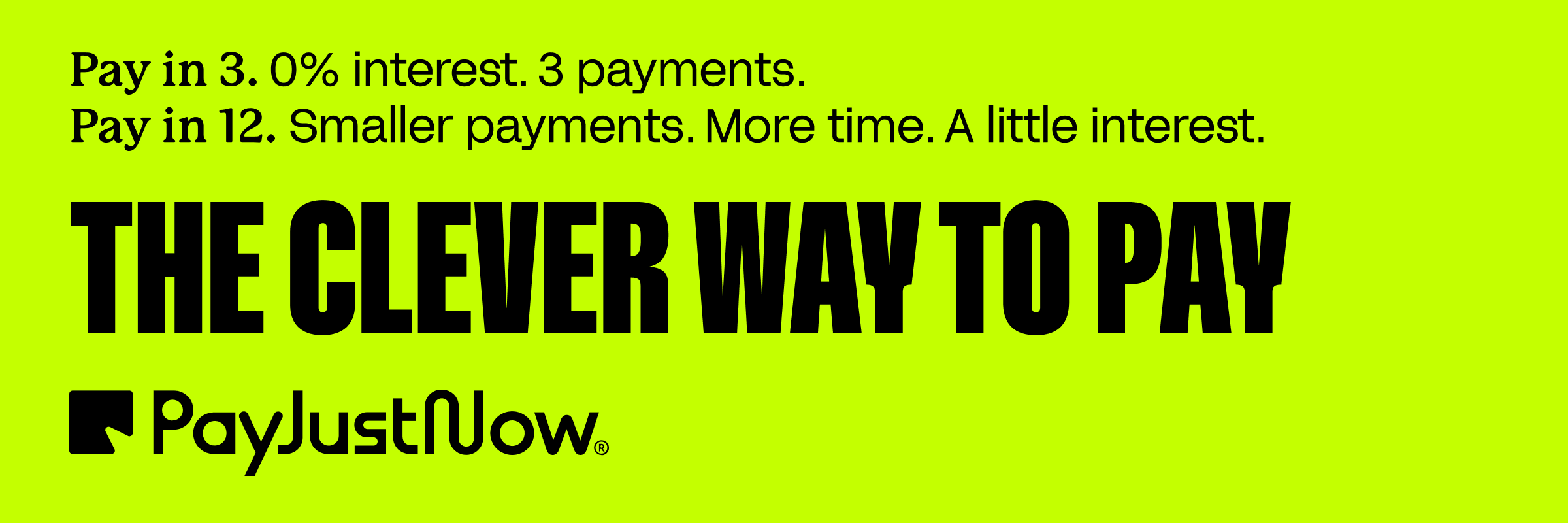 PayJustNow payment option